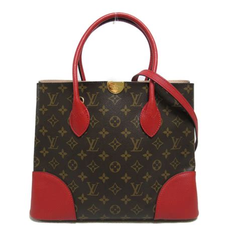 louis vuitton lv hand bag flandrin m41596|LOUIS VUITTON Monogram Flandrin Hand Bag 2way Red M41596 LV .